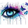 Eyes Tear Butterfly - People Paint By Number