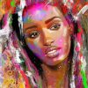 colorful-black-woman-paint-by-numbers