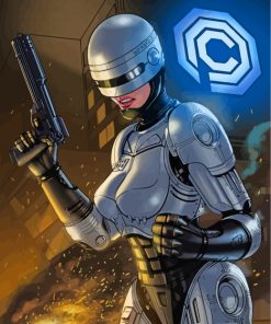 robocop-girl-paint-by-numbers