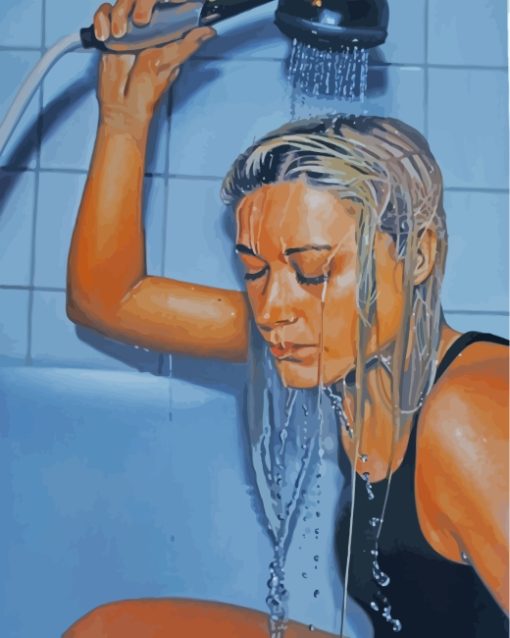 sad-woman-showering-paint-by-numbers