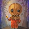 Creepy Sam Trick r Treat Paint by numbers