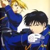 Riza Hawkeye And Roy Mustang Paint by numbers