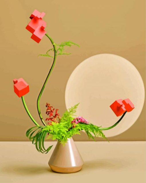 ikebana-still-life-paint-by-number