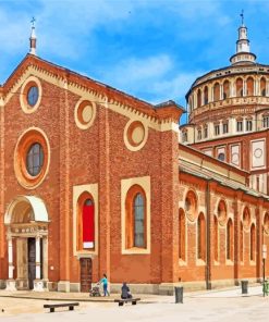 santa-maria-delle-grazie-milan-paint-by-number