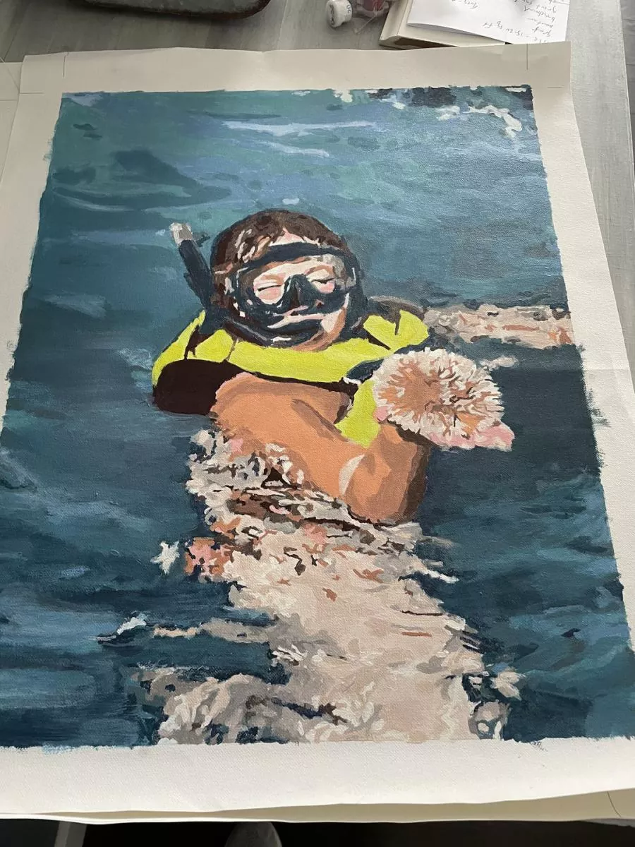 Painting By Numbers Custom​ People 3 rev