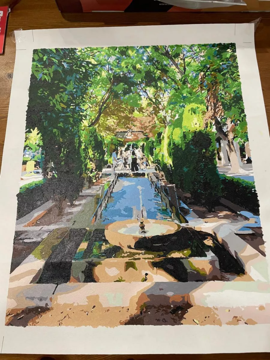 Custom Painting By Numbers Landscape​ rev 2